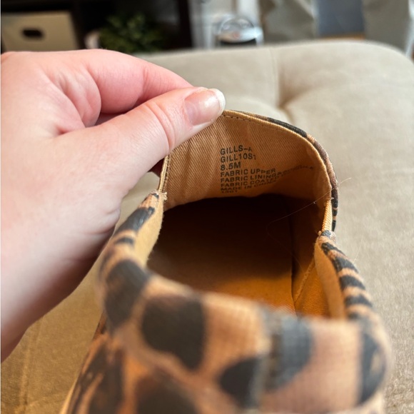 Steve Madden Leopard Print Women's Sneakers - Picture 4 of 5